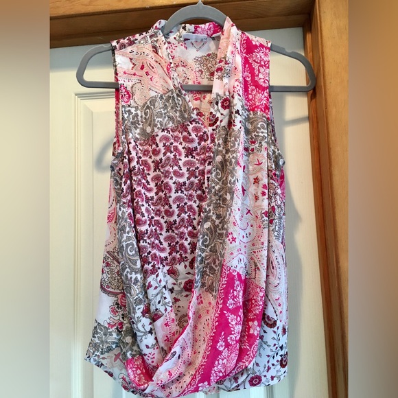 Women’s Boho New York & Company sleeveless top Size Small - Picture 1 of 5